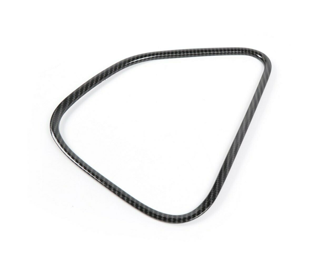 Carbon Fiber Door Speaker Decor Ring Cover Trim For Charger  2011+ P