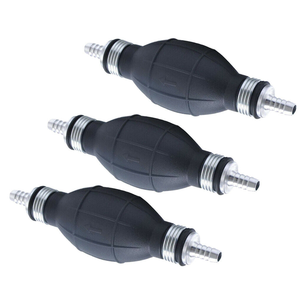 3x 8mm 5/16'' Marine Boat Motor Gasoline Petrol Fuel Transfer Pump Bulb