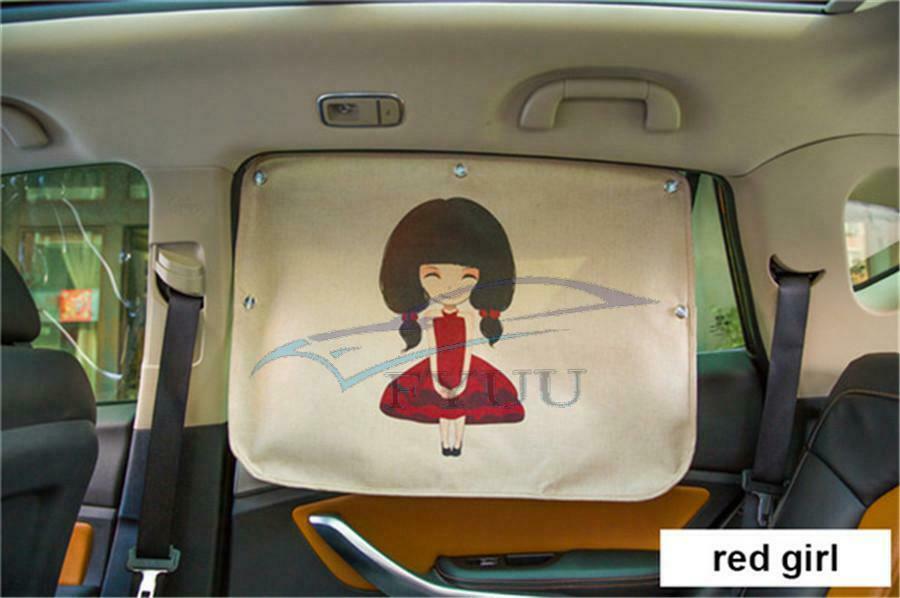 Car Windshield Car Sunshade CurtainsCar Cute Cartoon Styling Side Window Curtain