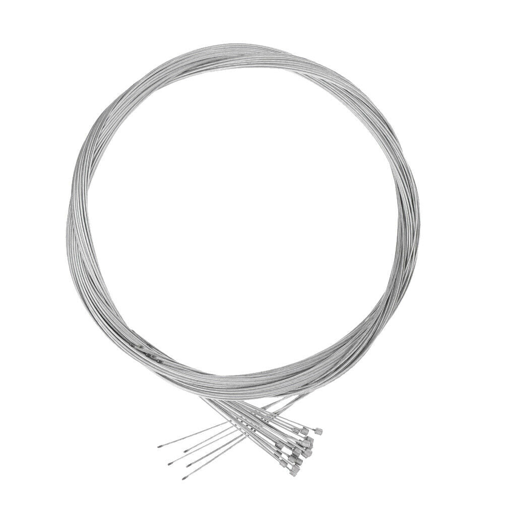 20Pcs Mountain Bicycle Bike Steel Inner Shift Cables Derailleur Shifter Gear