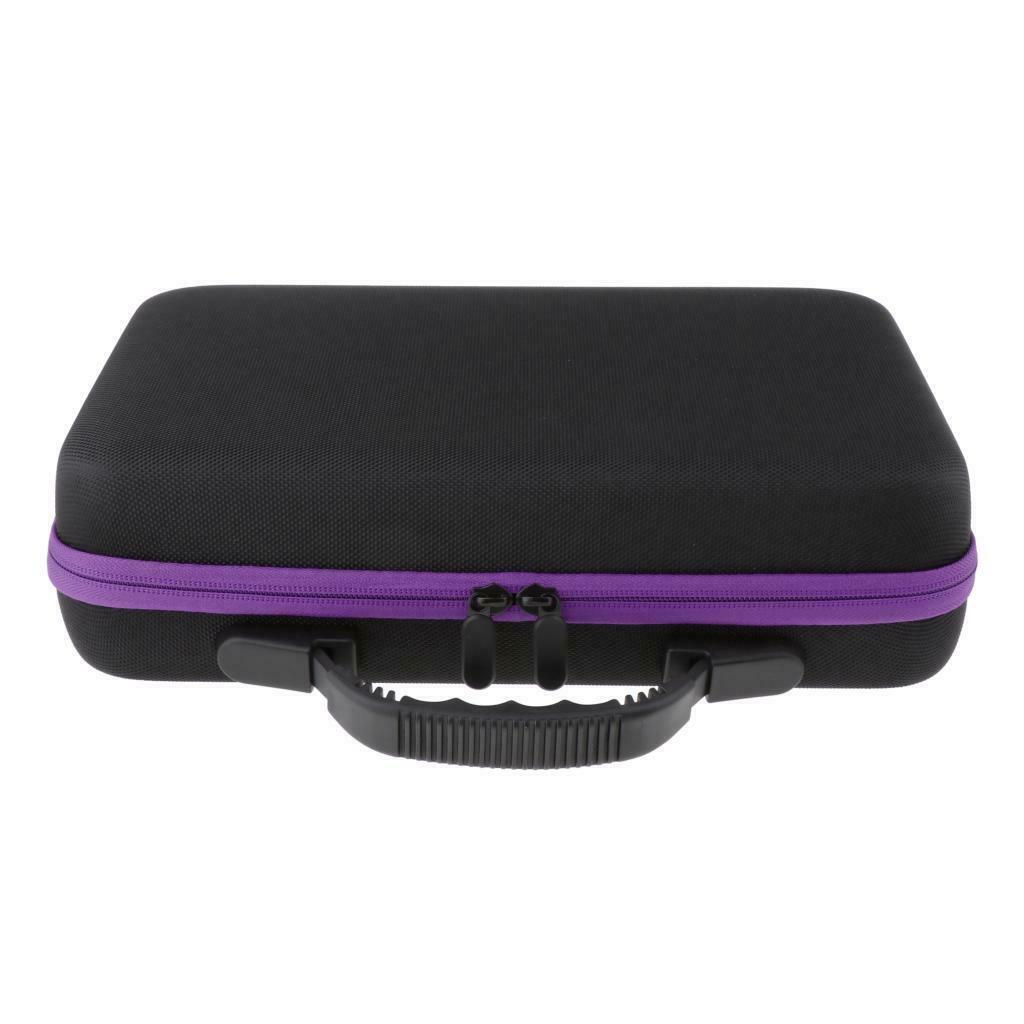 2 Pieces Essential Oil Carry Case Holder Organizer Aromatherapy Oil Bag