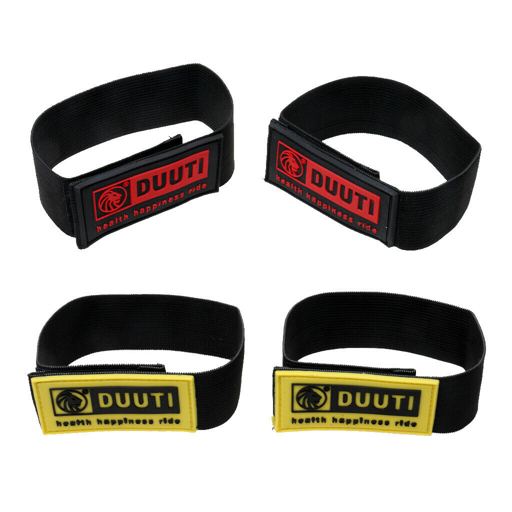2 Pairs Bicycle Safety Pants Leg Band Cycling Running Climbing Camping Hiking