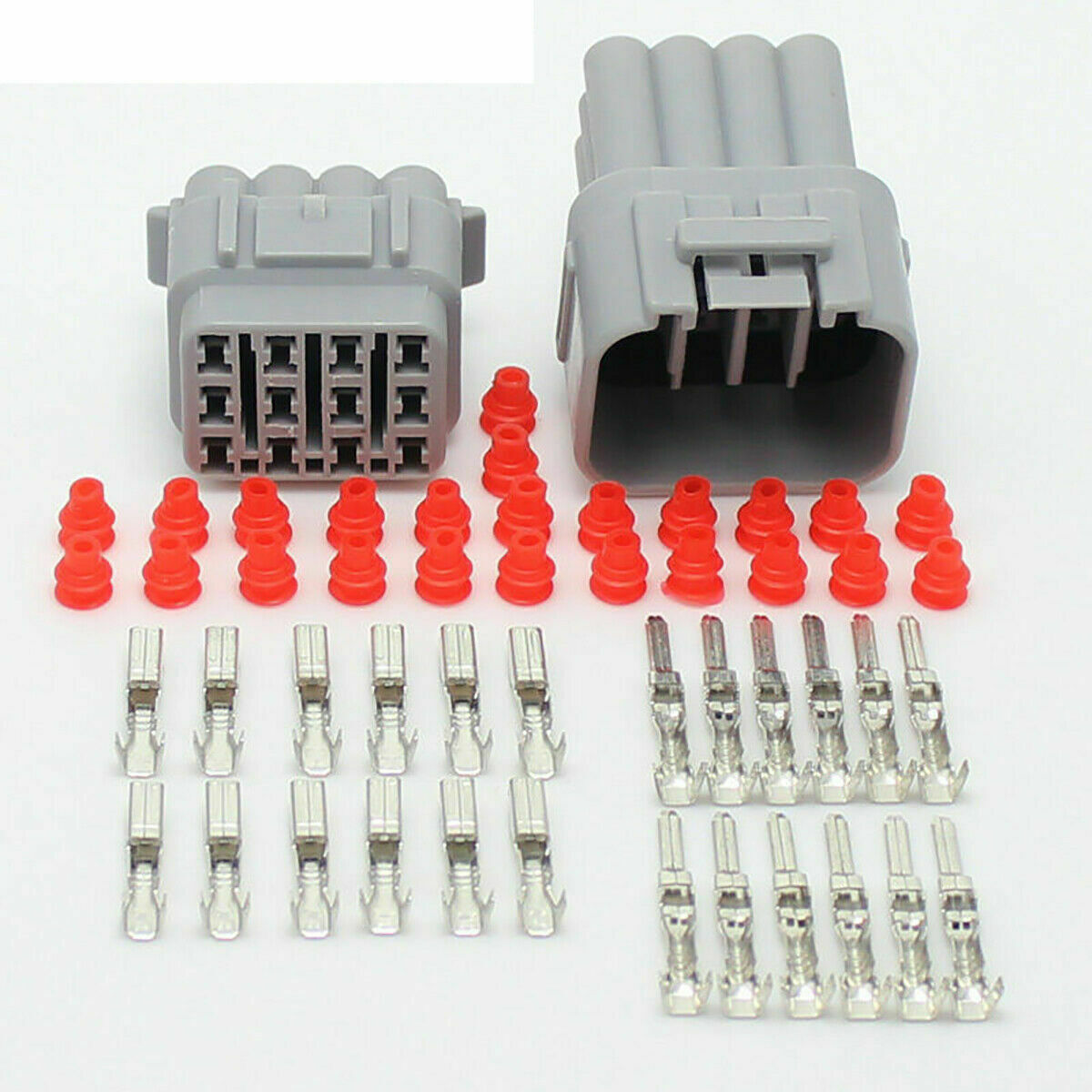 1 Set Car Part 12 Pin Way Sealed Waterproof Electrical Wire Auto Connector Plug