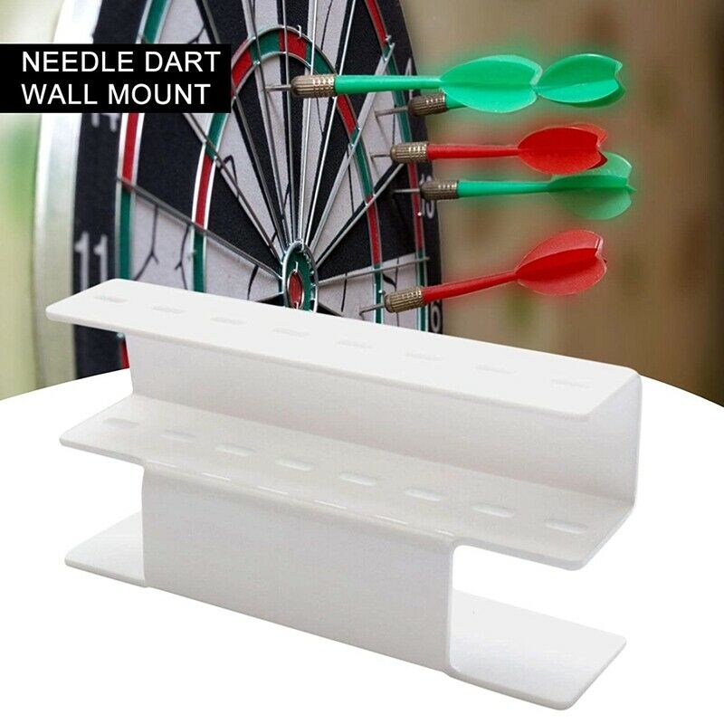 Acrylic Dart Stand with Non-Slip Feet, Accommodates 8 Steel Darts / Soft TipC7W5