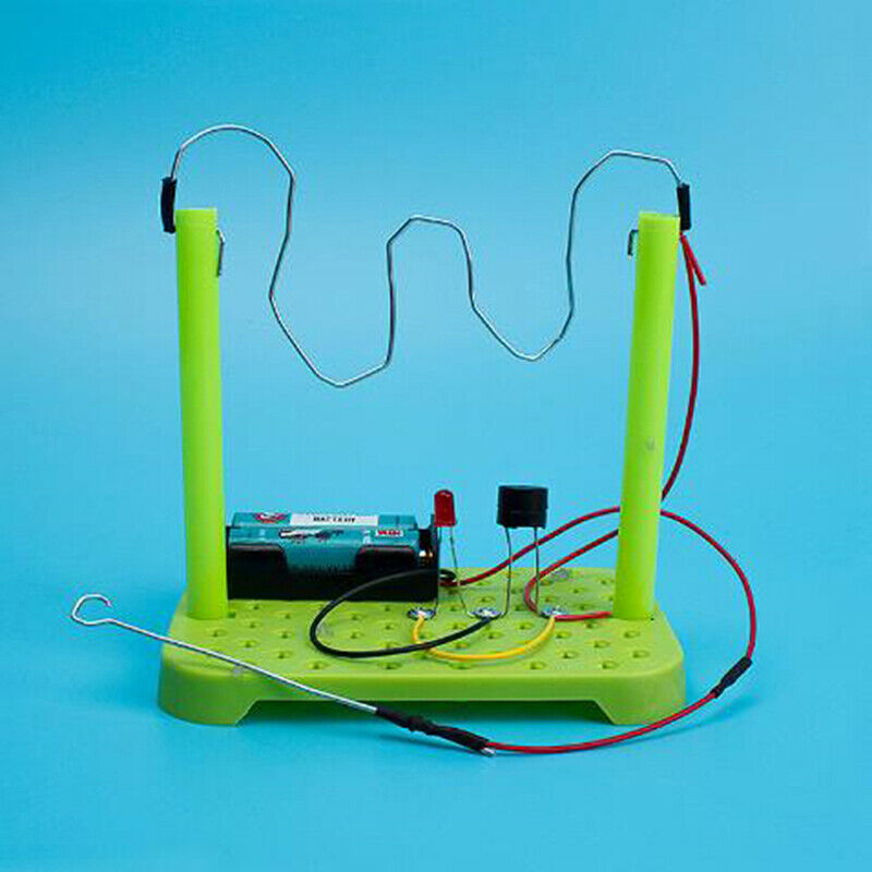 Cross Fire Line DIY Physical Scientific Experiments Circuit Kit Children Toys Tt