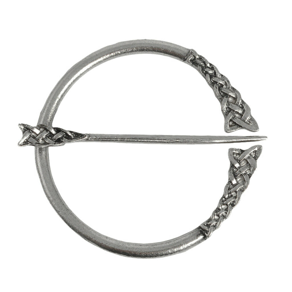 Viking Penannular Cloak Pins Celtic Brooches Medieval Jewelry Scarf Shawl Pins