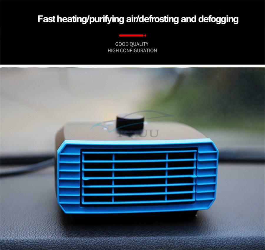 1PCS 120W 2 in 1 Car Defroster Windshield Automatic Heater Cooler Air Purifier