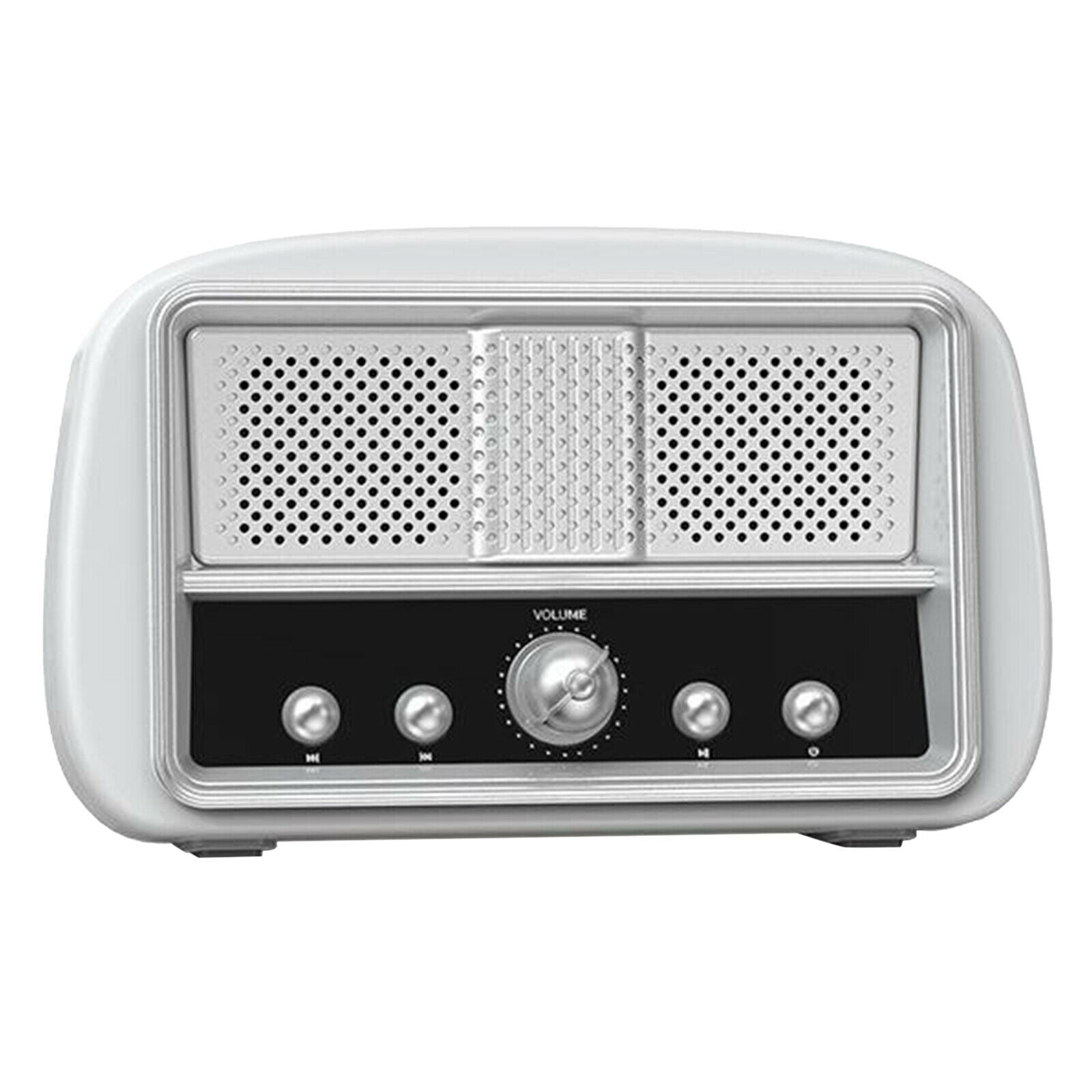 Portable Wireless Bluetooth Speakers Support TF Card for Home Outdoor White