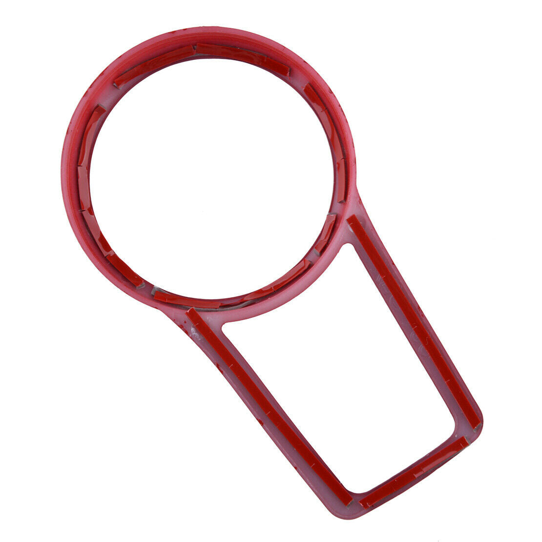 Red Headlight Button Switch Cover Trim Bezel Fit for Jeep Compass 2017-2019 ABS