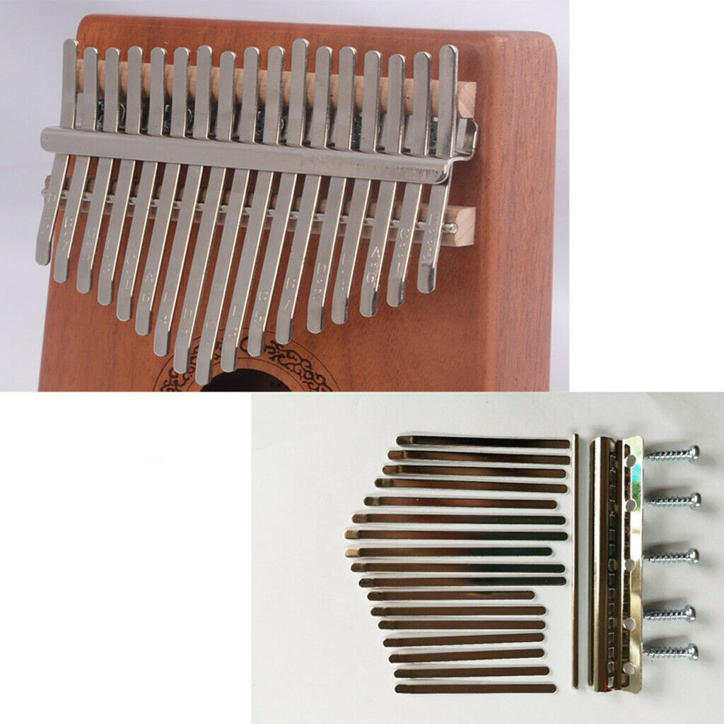 17 Key Kalimba DIY Accessory Thumb Piano - Keys+Bridge+Tuning Hammer