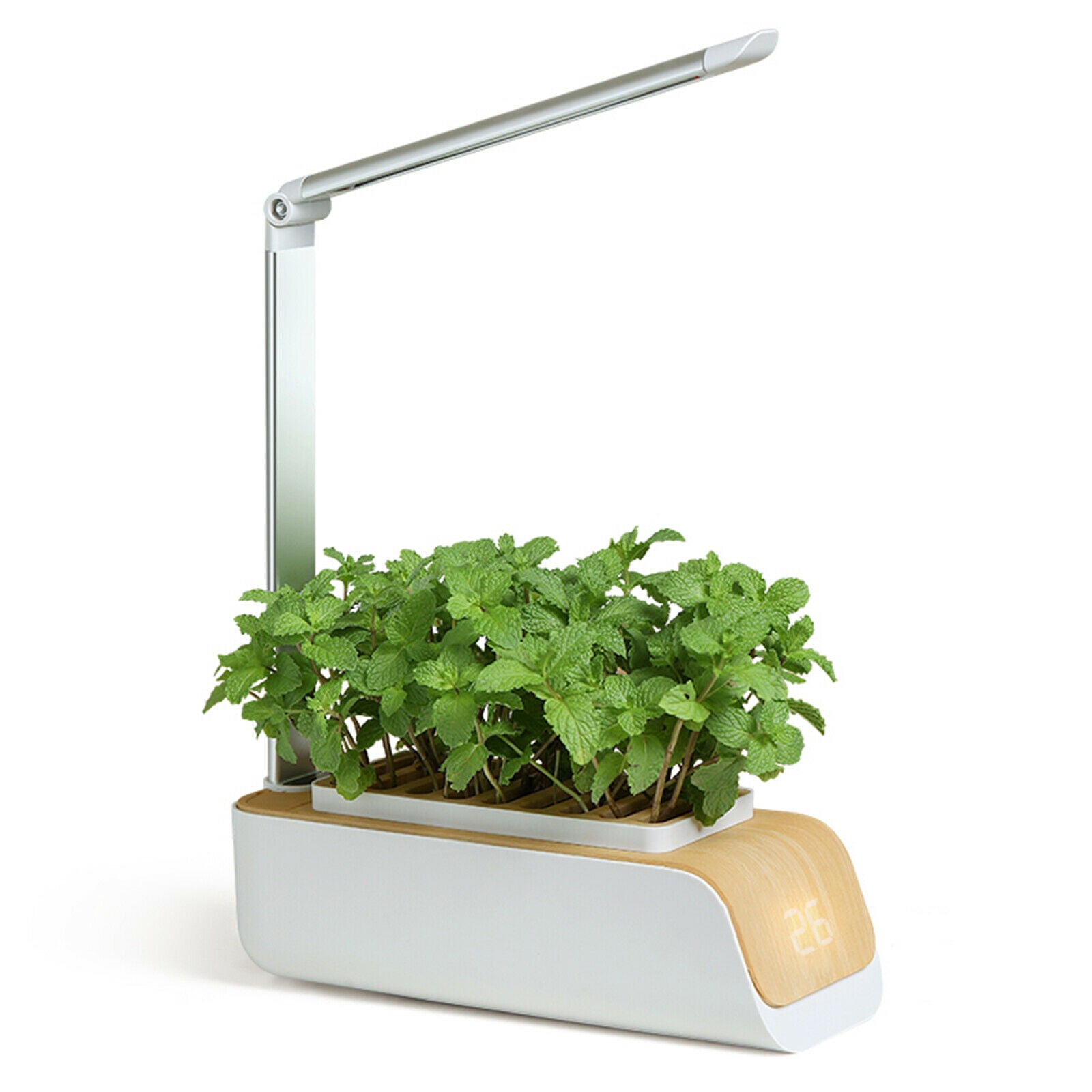 Indoor Herb Garden Starter Kit Kitchen Smart Planter LED Grow Light Kit