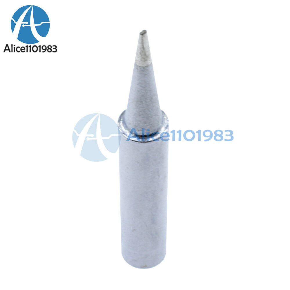 10PCS Replace Soldering Leader-Free Solder Iron Tip For Hakko 936 900M-T-0.8D