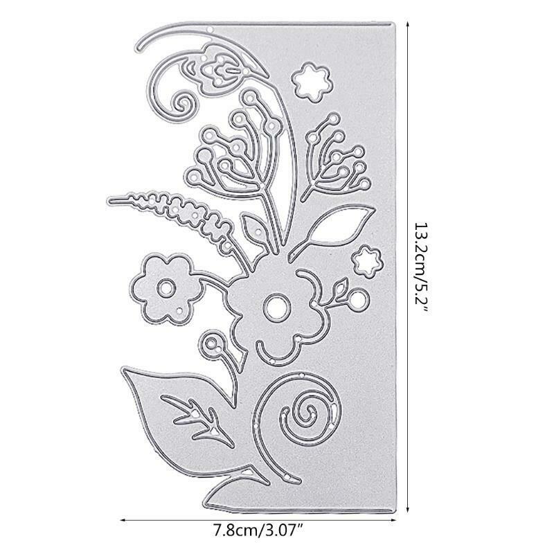 Flower Vine Metal Cutting Die Stencil DIY Scrapbooking Album Paper Card Template
