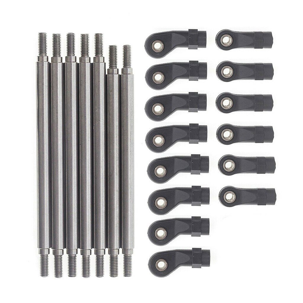7Pcs 1/10 Metal M4 Suspension Links Set for Redcat GEN8 Car Buggy Trucks DIY