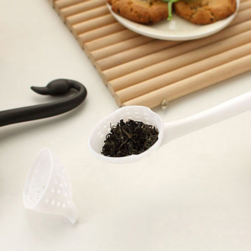 Colander Swan Shape Tea Herb Strainer Teaspoon Infuser Filter  GD_vi_DD