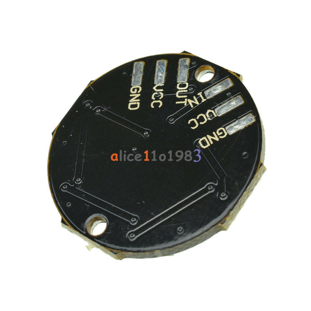 5PCS 7-Bit WS2812 5050 RGB LED Ring Round Decoration Bulb Arduino