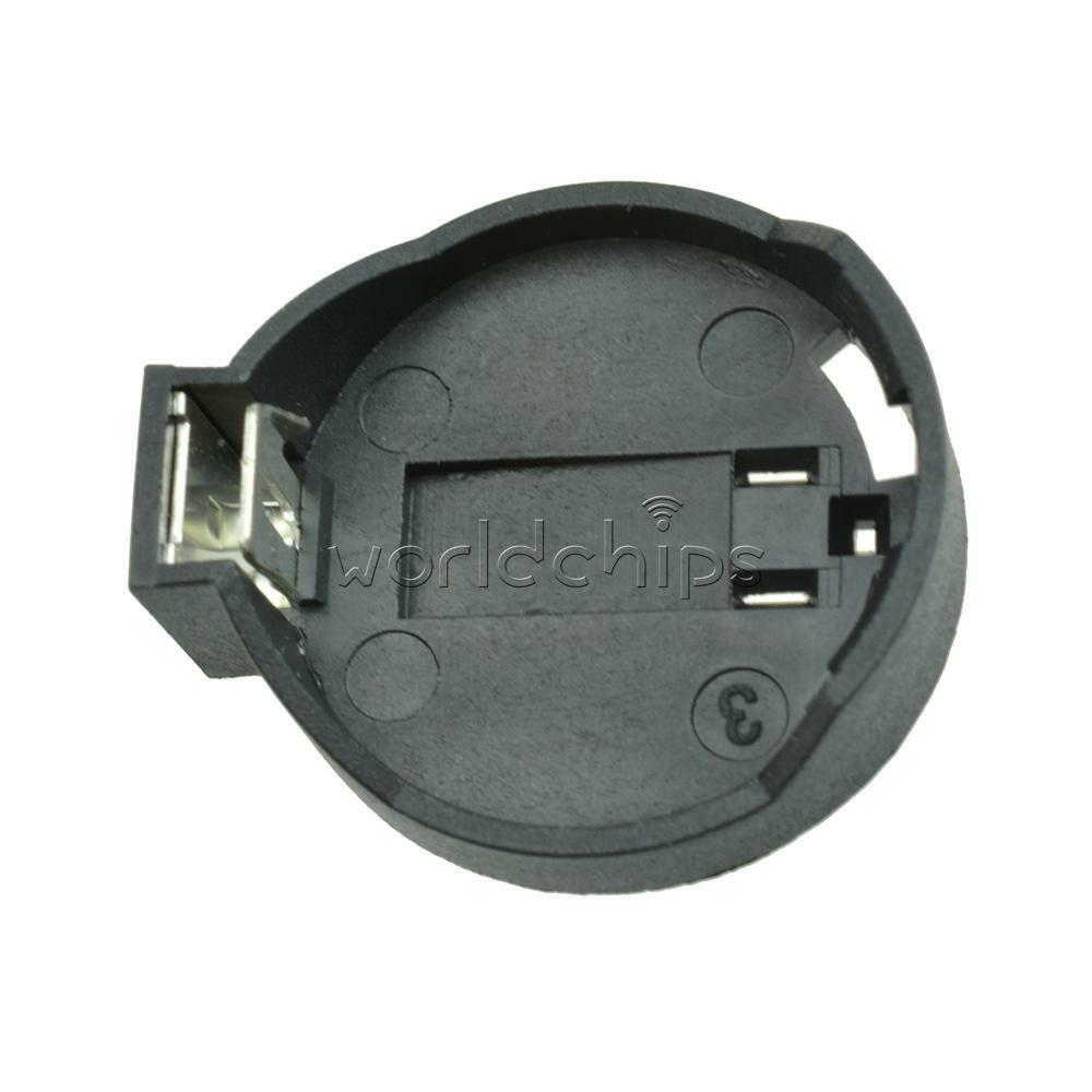 10PCS CR2032 3V CR2025 Button Coin Cell Battery Holder Socket Box Case ROHS