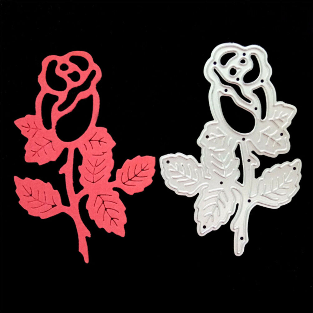 Rose Flower Metal Cutting Dies Stencil for DIY Scrapbooking Album Cards M.l8