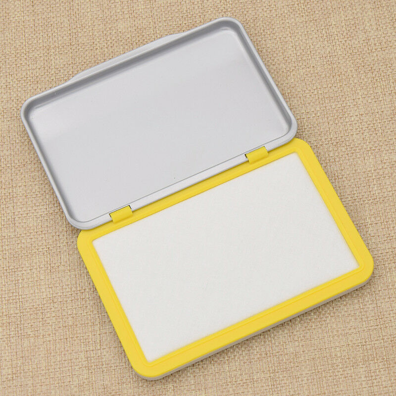 Blank No Color Empty Stamp Ink Pad Stationery Office Supplies for Wax Seals