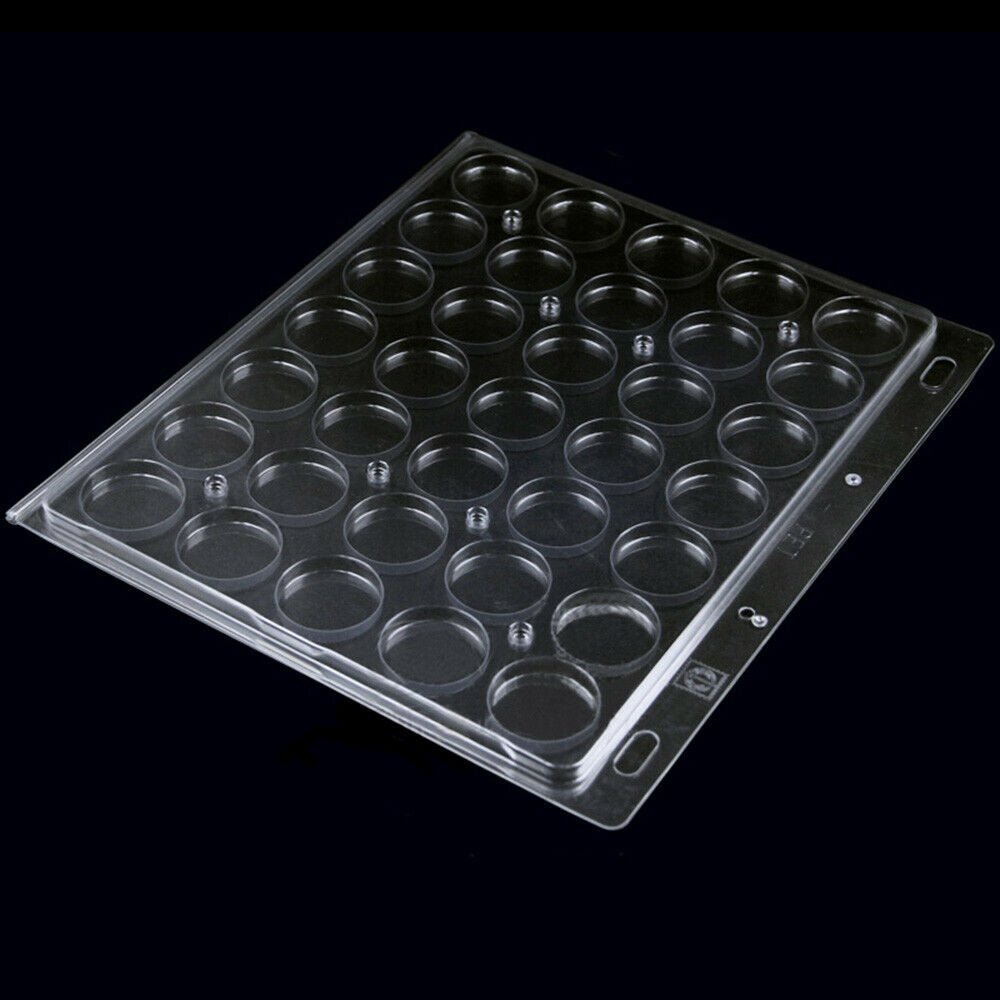 35 Grid 30mm Coin Holder Loose-leaf Protect Collection Storage Album Page Sheet