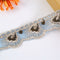 2Yards Embroidered Wave Lace Trim Fashion Clothing Sewing Decorative Accessories