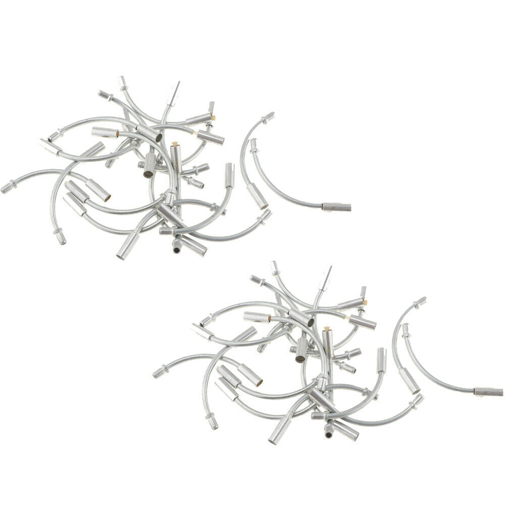 40Pcs/Pack Bicycle   Cable Noodle Inner Guide Tube - 90 Degree