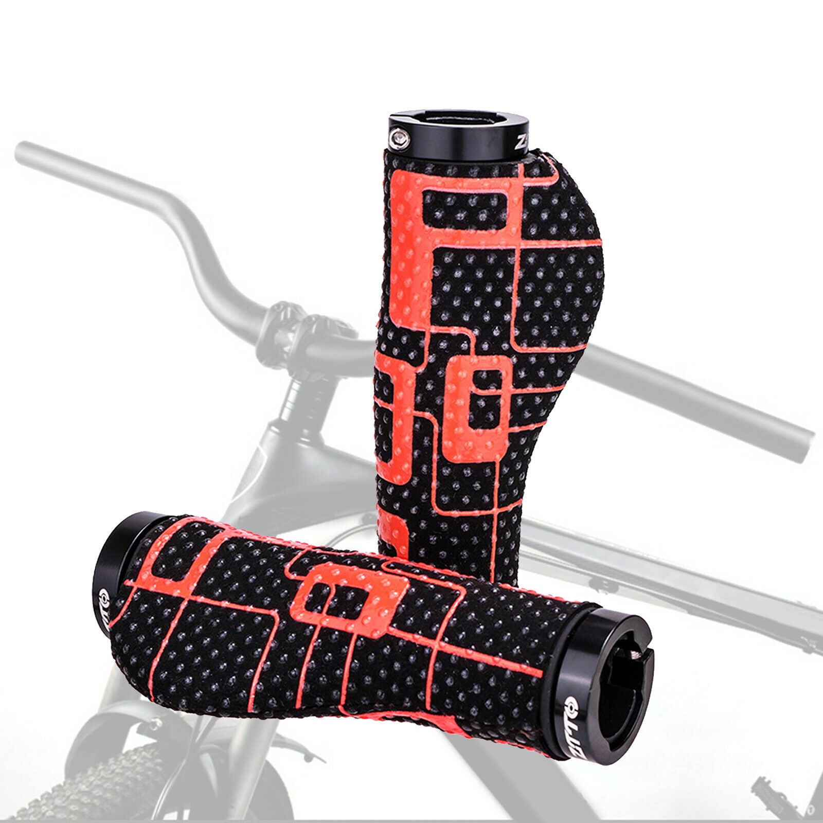 Bicycle Handlebars Grips Ergonomic Handles for Folding Mountain Bike