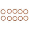 10x Exhaust Muffler Pipe Gaskets for 49 50 110 150cc Gy6 Moped Scooter ATV