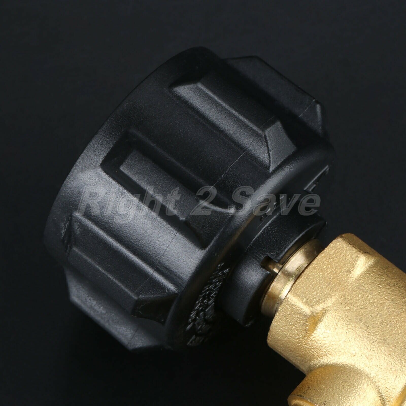 High Quality BBQ QCC1/POL Propane Gas Tank Valves Adapter & Pressure Meter Gauge
