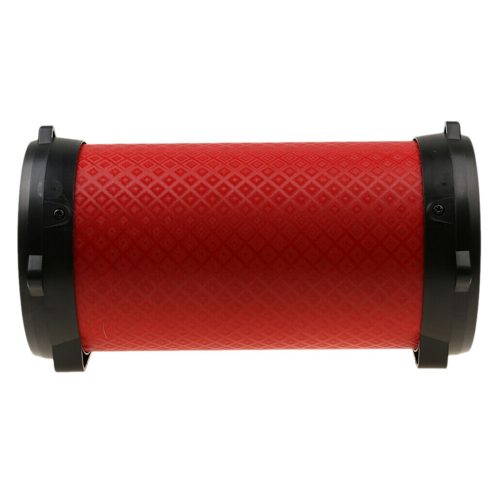 Portable HIFI Display Screen Wireless Bass Bluetooth Speaker  Red