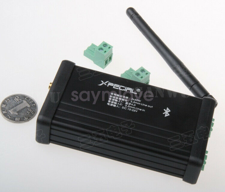 New Digital Bluetooth 4.0 Audio Amplifier HIFI TDA7492P NE5532 50W+50W + Case
