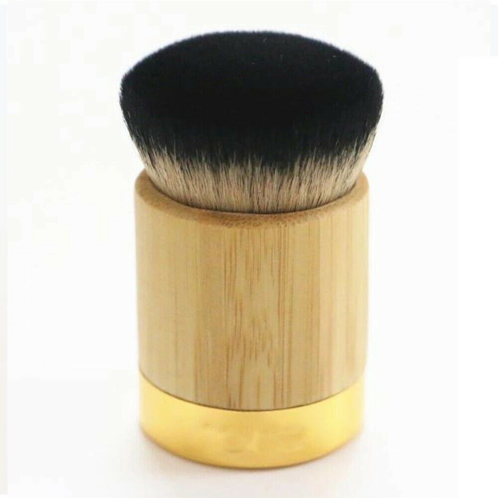 Wooden Handle Blush Powder Contour Make up Brushes Makeup Foundation Tool -S