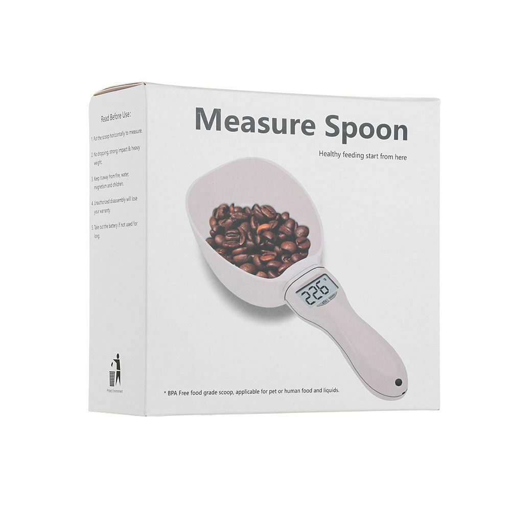 Cat Food Pet Dog Food Measuring Spoon Spoon Spoon Weighing Electronic Scale