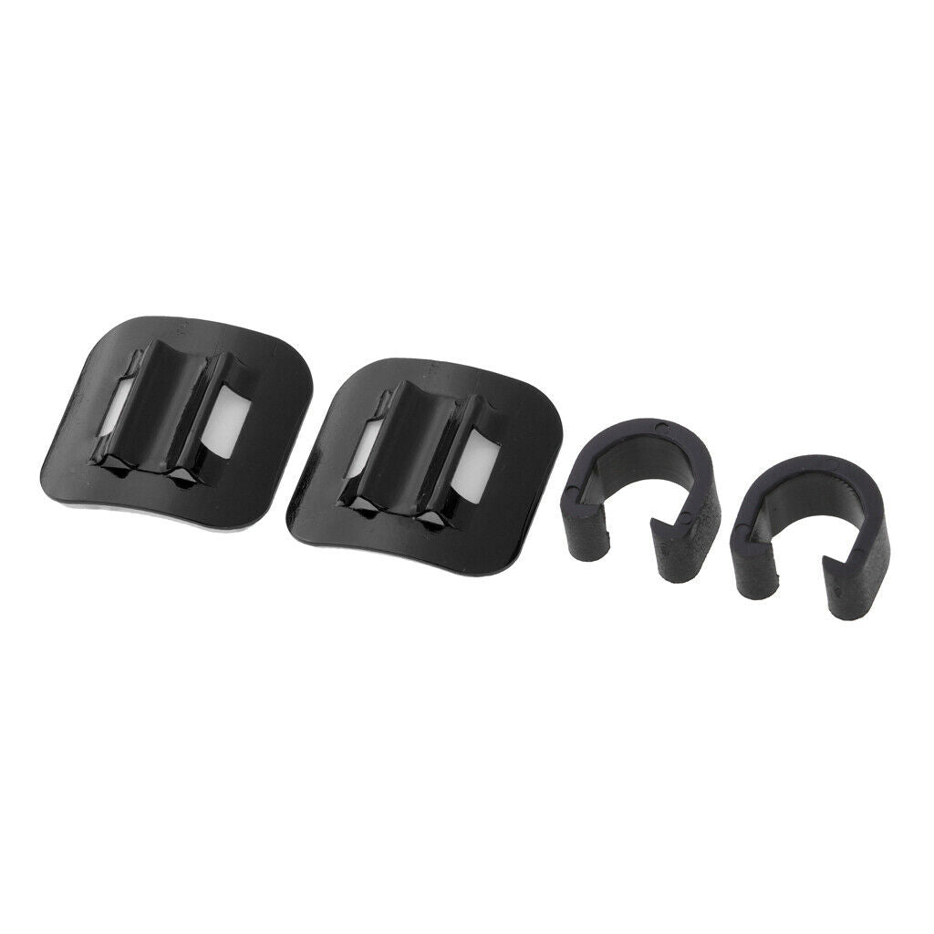 4Pcs/Set Bike Cable Guide Fitting Line Tube Base Clip - Universal for Brake