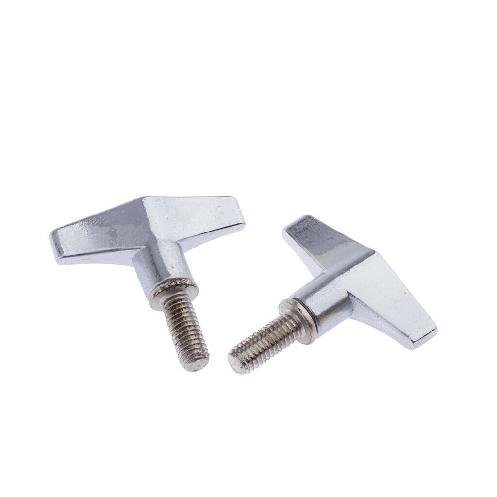 2-part 6mm cymbal stand wing nut screw for performance accessories
