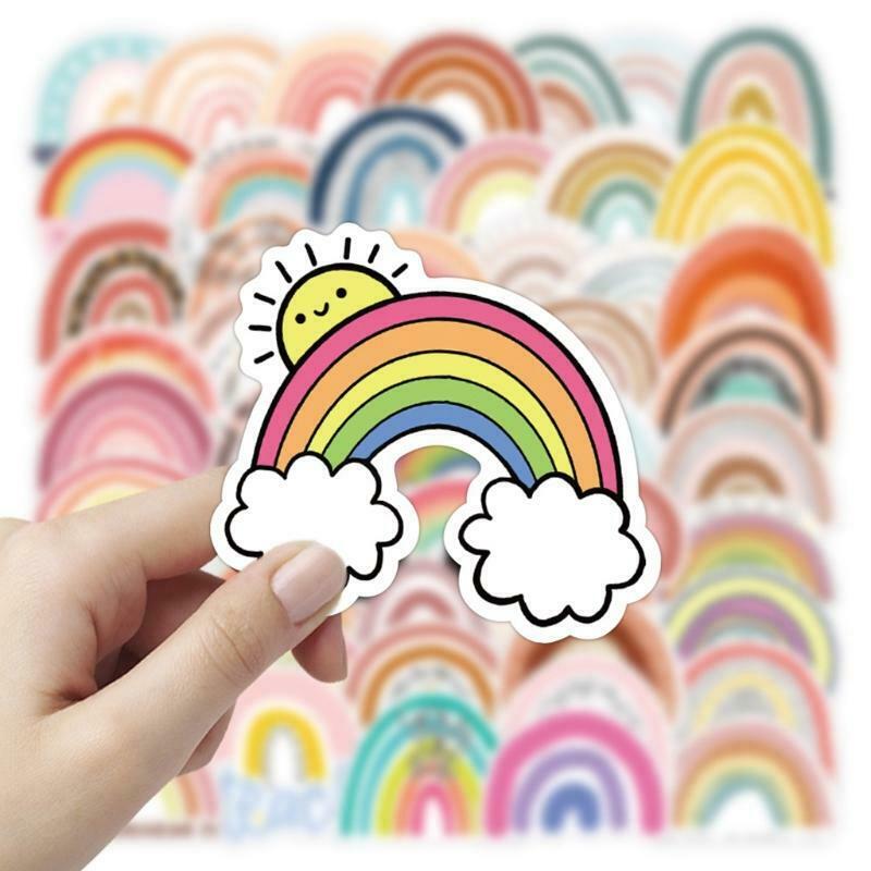 Water Proof Rainbows Board Decor Scrapbooking Decoration Stationery Paper DIY