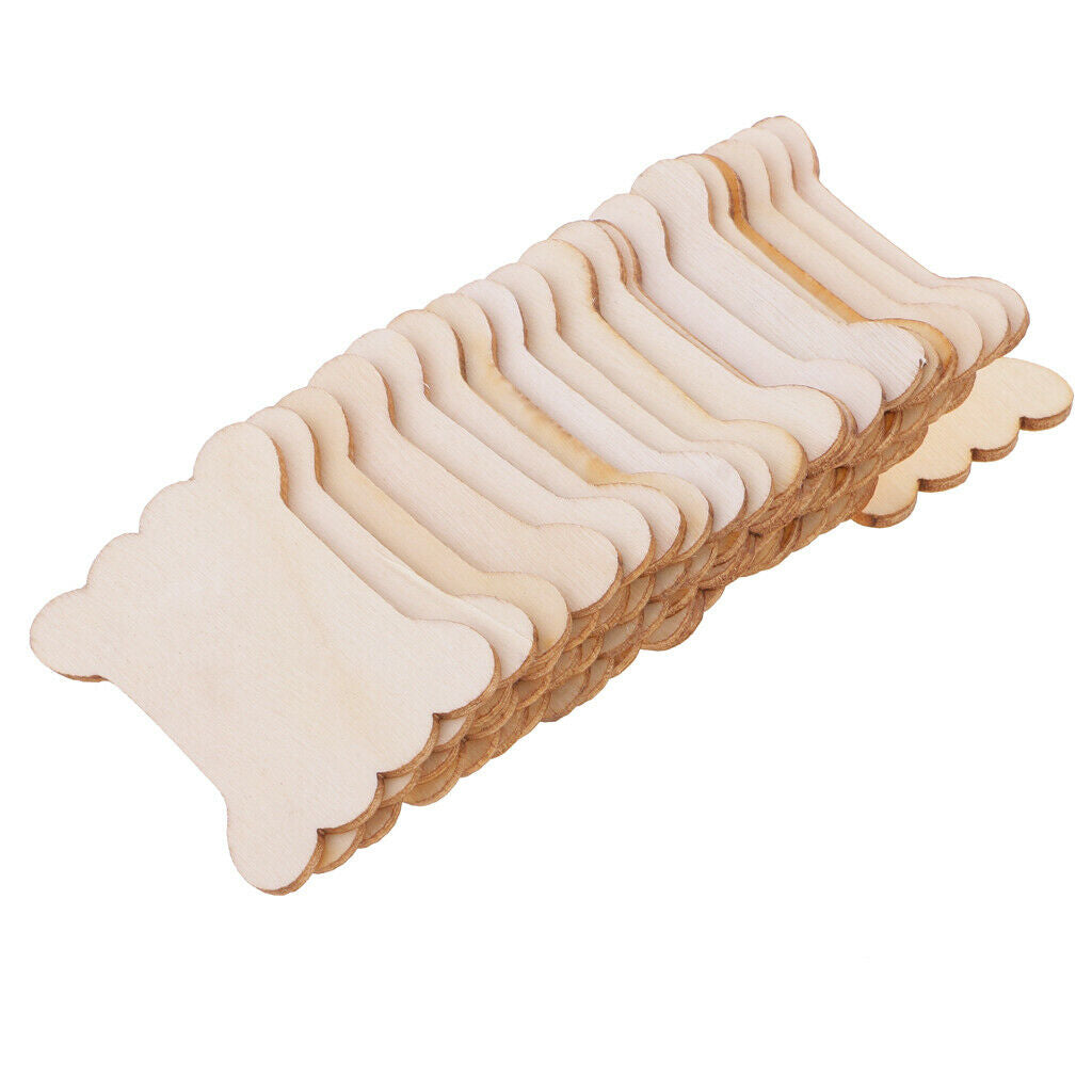 Pack of 20 Bone Shape Floss Thread Bobbin Needlework Cross Stitch Holder