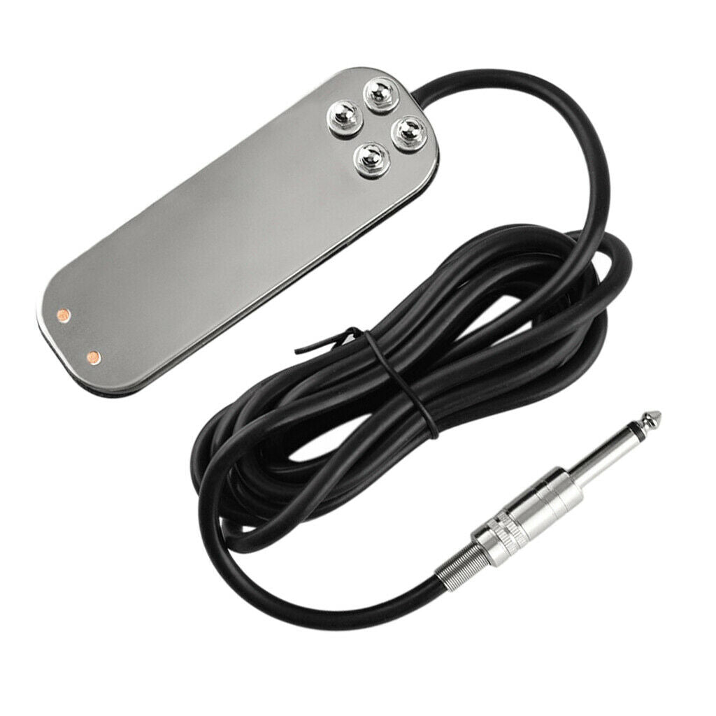 Stainless Steel Anti-slip Tattoo Foot Pedal Tattoo Motor Machine Supplies