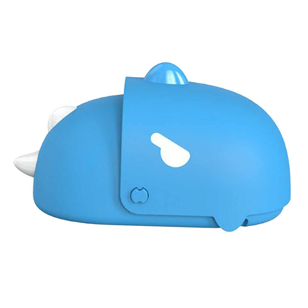 Mini Fan Rechargable Summer Cooling Fan 5V for Travel Outdoor Kids Toys Blue
