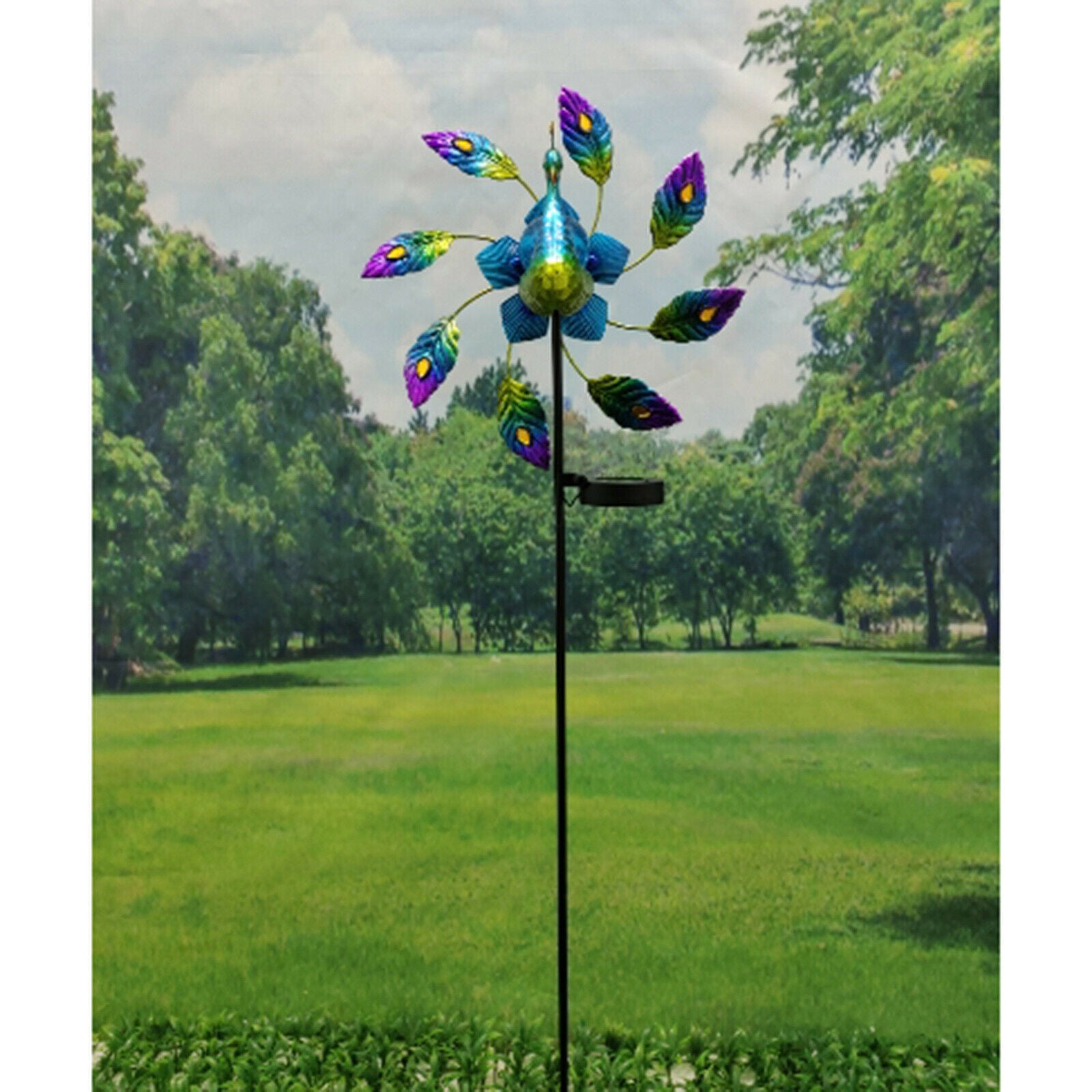 Windmill Solar Wind Spinner Wind Spinning Decorative Unique Spinner Garden