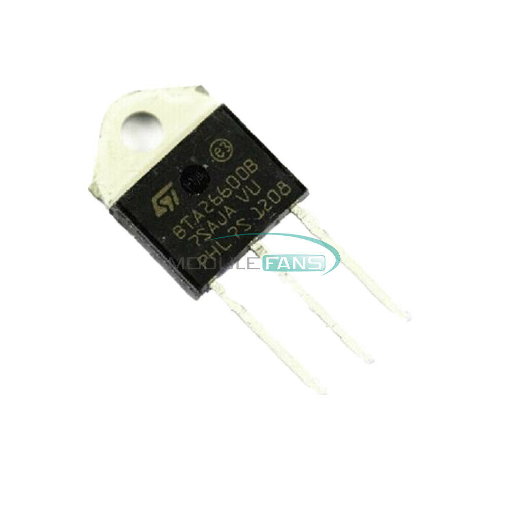 10PCS BTA26-600B Triac BTA26 600B 25A 600V Thyristor