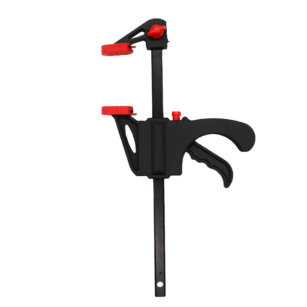 6 Pieces Plastic Adjustable Wooden Bar Clamp F Woodworking Clamp Pinch Clamps