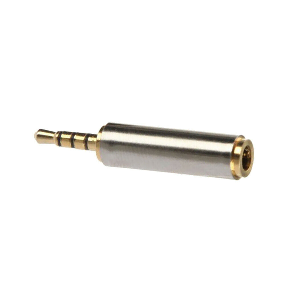 2.5mm Male To 3.5mm Female Stereo Audio