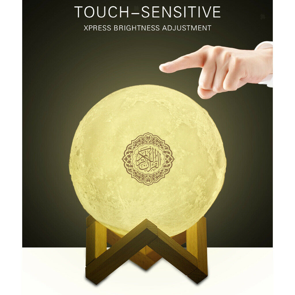 Novelty   Recite Bluetooth Speaker Colorful Moon Light Lamp with Remote