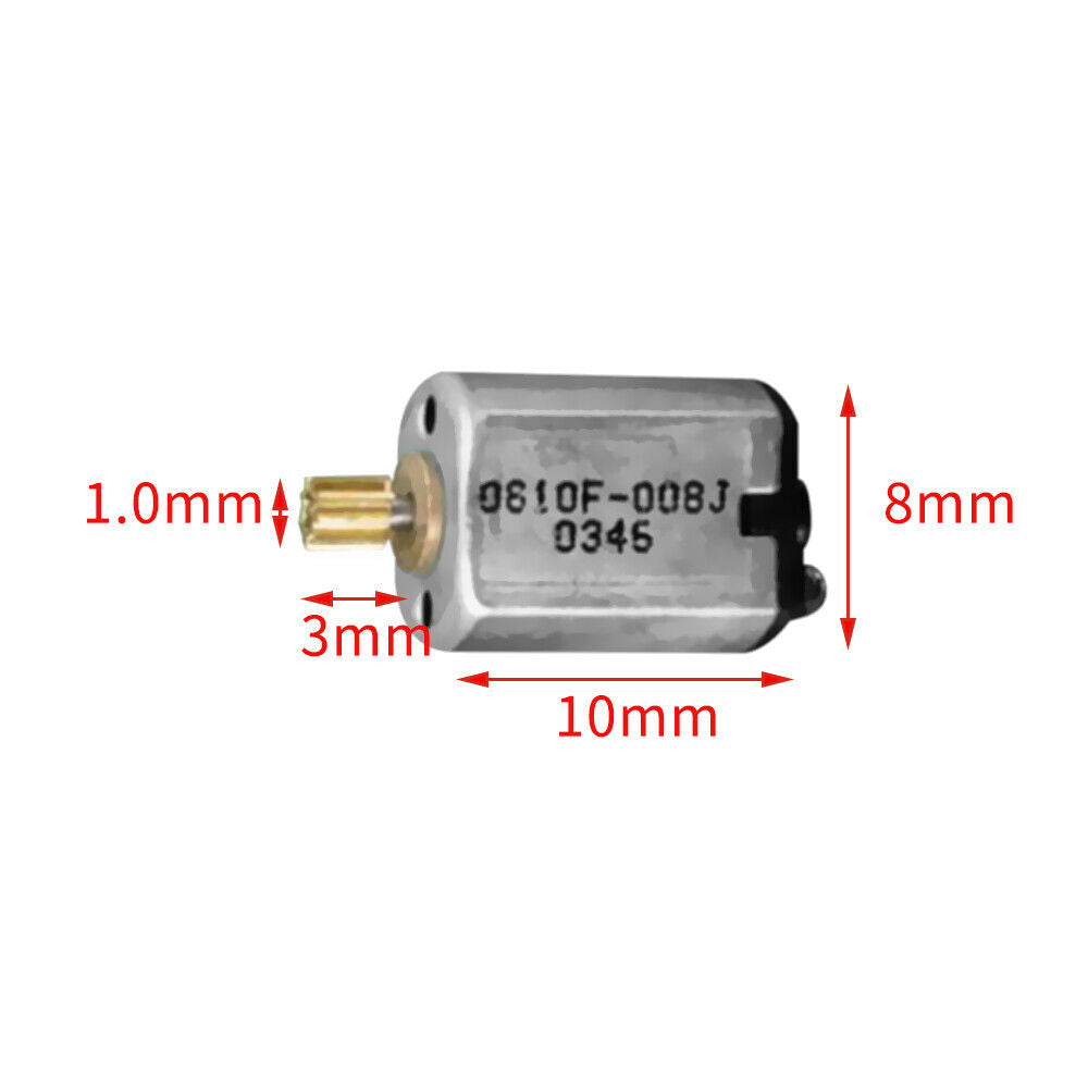 10PCS Precision Motor High Speed Metal Brush Electric Motor with Camera Lens
