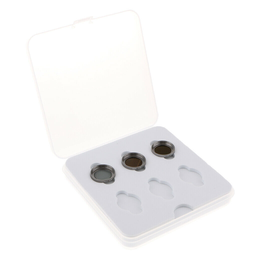 3 In 1 Camera Lens CPL ND Filter Set for DJI Mavic 2 Zoom Drone Acceesory