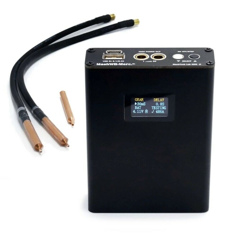 Mini Spot Welder Handheld Welding Machine Kit 30 Files + Welding Pen 18650