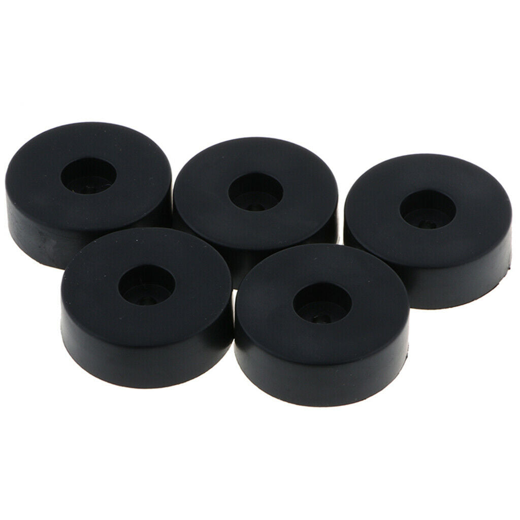 5 Pieces 45x15mm Cabinet Amplifier Speaker Isolation Rubber Feet Pads Base