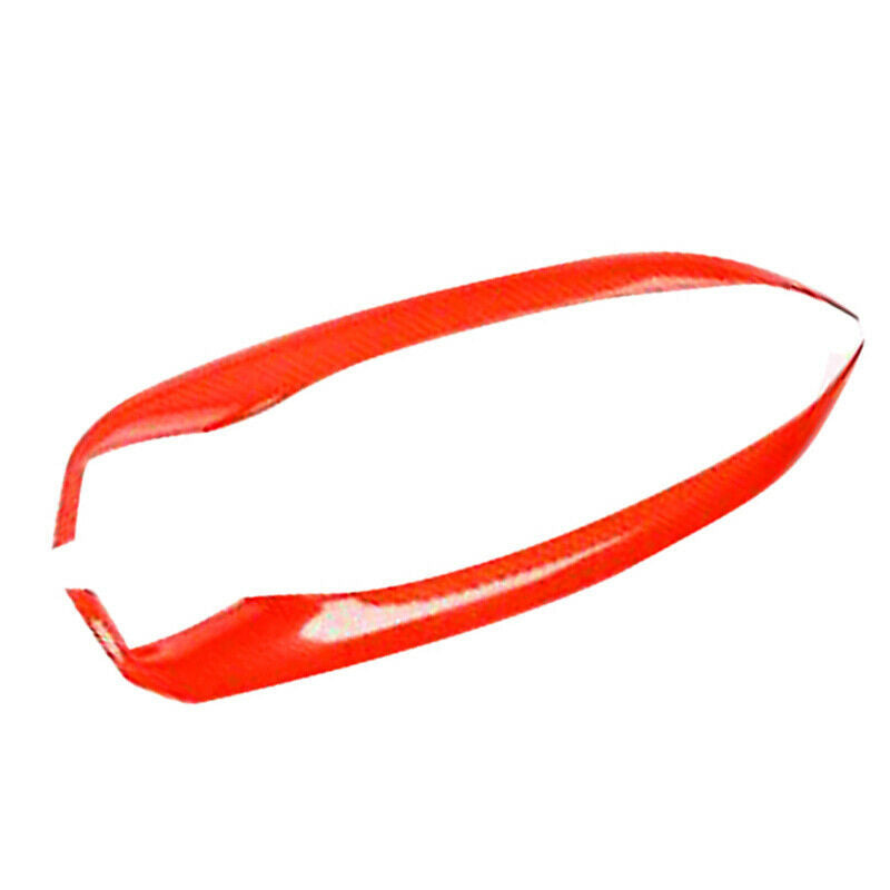 Fit For Camry SE/XSE 18-19 Red Carbon Fiber Front Bumper Front Lip Corner Cover