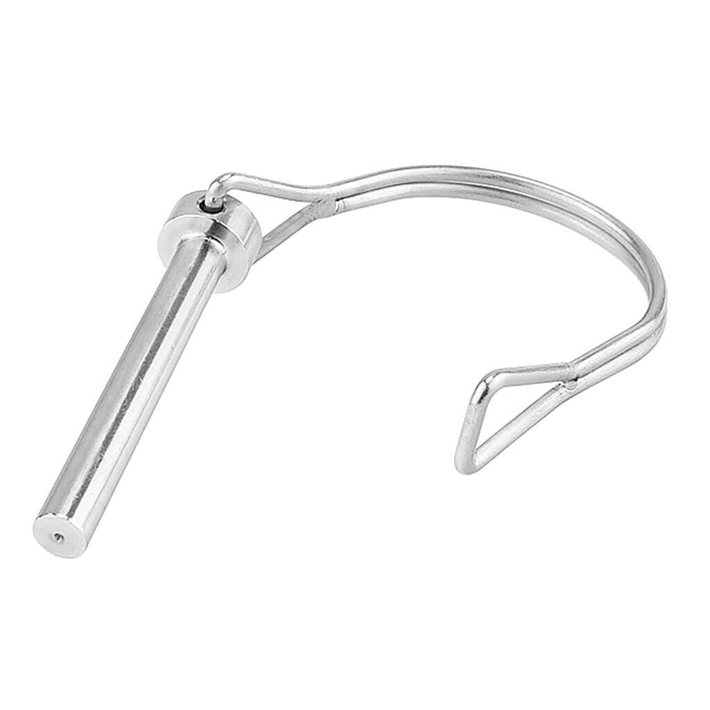 6.3x50mm Spring Locking Pin Safety Coupler Pin For Trailers Sailing Hardware